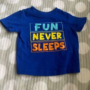 Fun never sleeps t-shirt